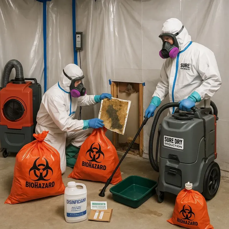 Contaminated Water Handling Protocols process in Kemper County, MS